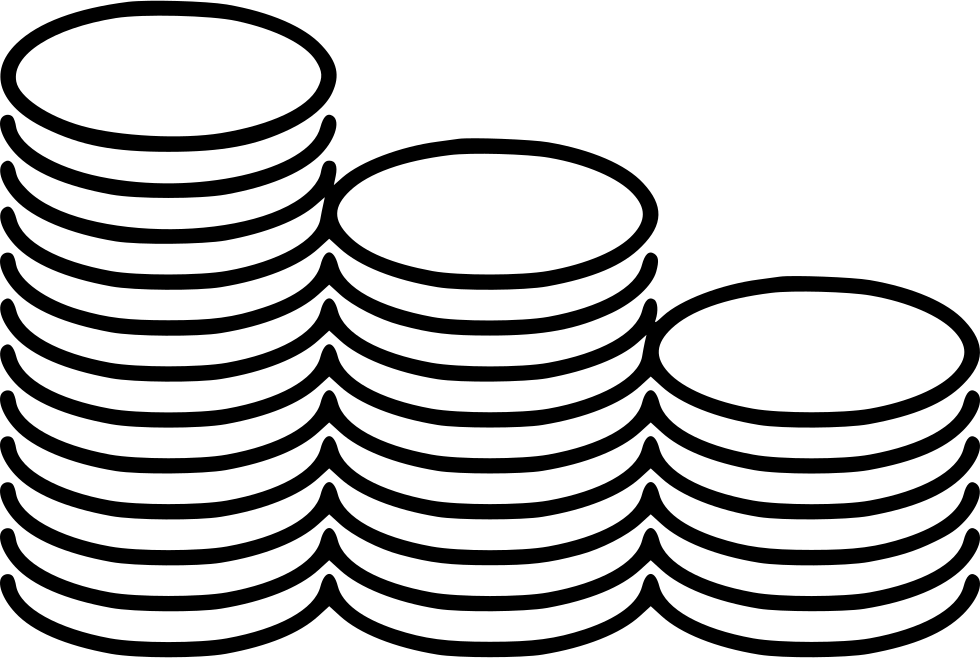 Coins Stacks Comments - Scalable Vector Graphics (980x658)