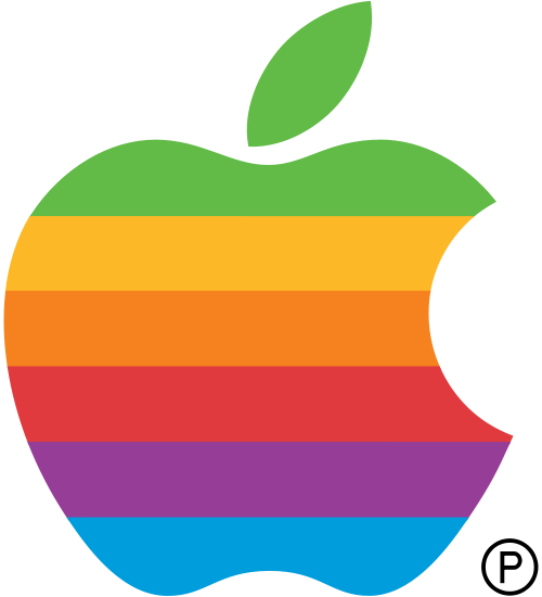 Apple Logo - Svg - Apple Logo 1977 (676x555)