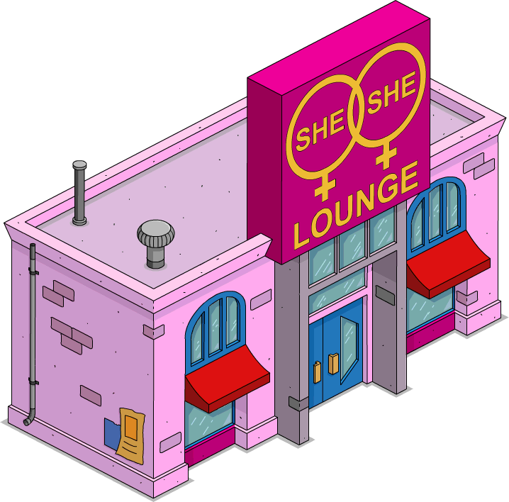 She-she Lounge - She She Lounge Simpsons (718x708)