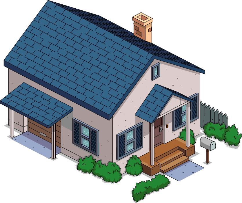 Powers House - Simpsons Tapped Out Houses (835x703)