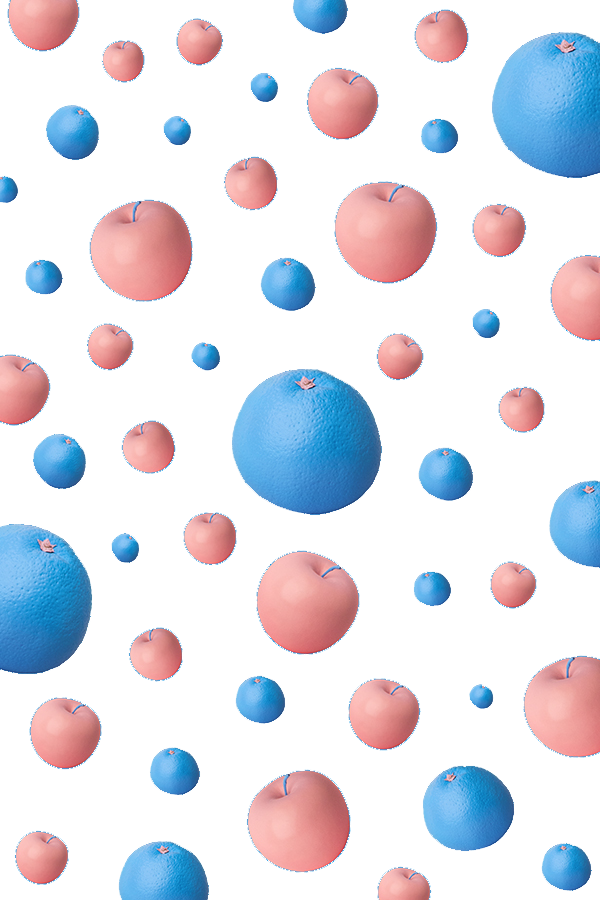 Creative Apples Oranges - Circle (600x900)