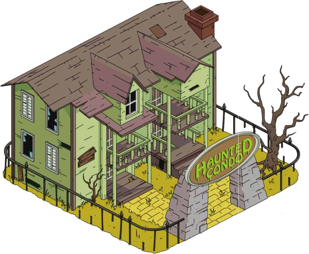 Tapped Out Haunted Condo - Immeuble Hanté (987x813)