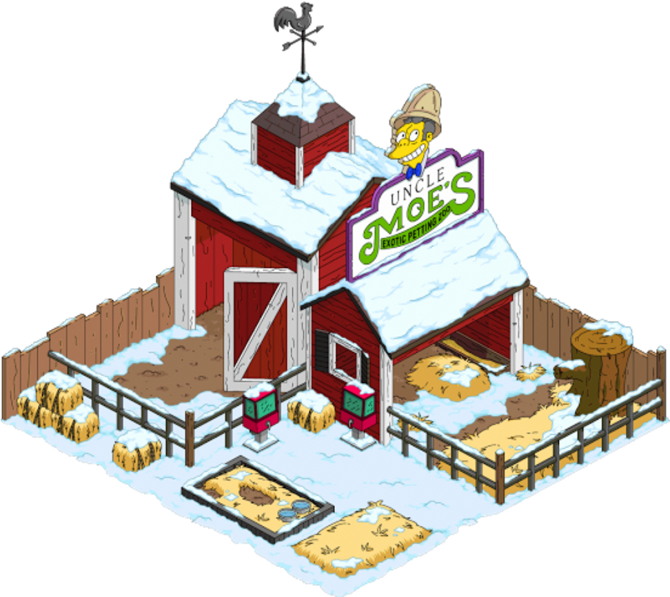 Exotic Petting Zoo - The Simpsons: Tapped Out (972x875)