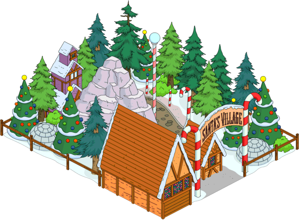 Santa's Village - Santa Village Simpson Tapped Out (1040x768)