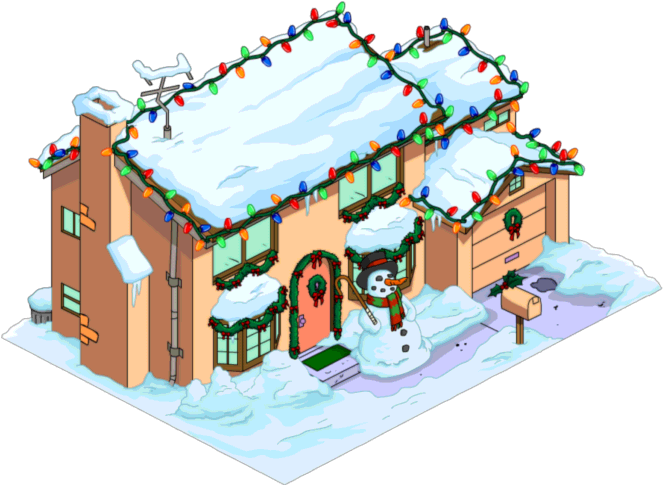 Simpson House - Christmas Day (664x486)