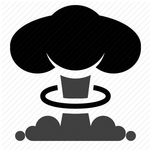 Nuclear Explosion Clipart Nuclear War - Nuclear Weapon (512x512)