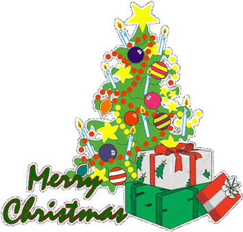 Beautiful Thanks For Birthday Gift Quotes Image Merry - Merry Christmas With Tree (370x347)
