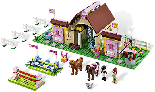 Hang Out With The Lego® Friends And Their Horses At - All The Lego Friends Sets (600x450)