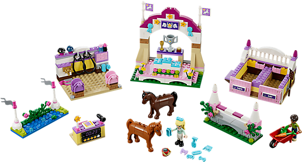 Heartlake Horse Show - Lego Friends Heartlake Horse Show (41057) (600x450)