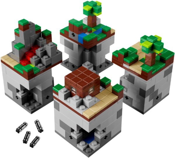 Цель Сервиса Cuusoo - Lego Minecraft Micro World (600x541)