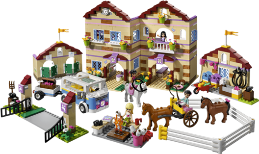 Lego Friends Summer Riding Camp - Lego Friends Summer Riding Camp 3185 (575x335)