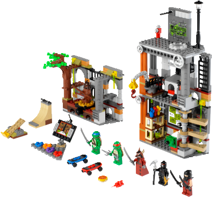 Lego Teenage Mutant Ninja Turtles 79103 Turtles Hauptquartier - Lego Ninja Turtles Sets (640x427)