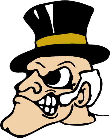 Wake Forest Demon Deacons - Wake Forest Demon Deacons Logo (370x464)