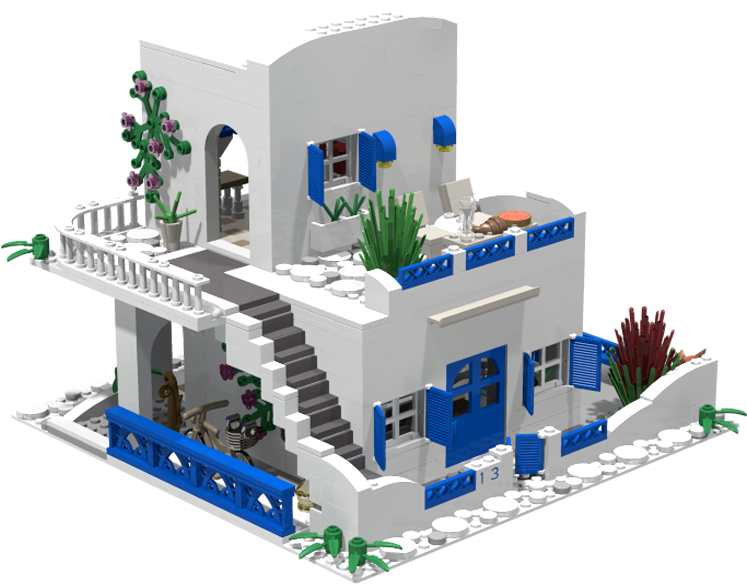 Greece Vacation - Lego Greece (800x600)