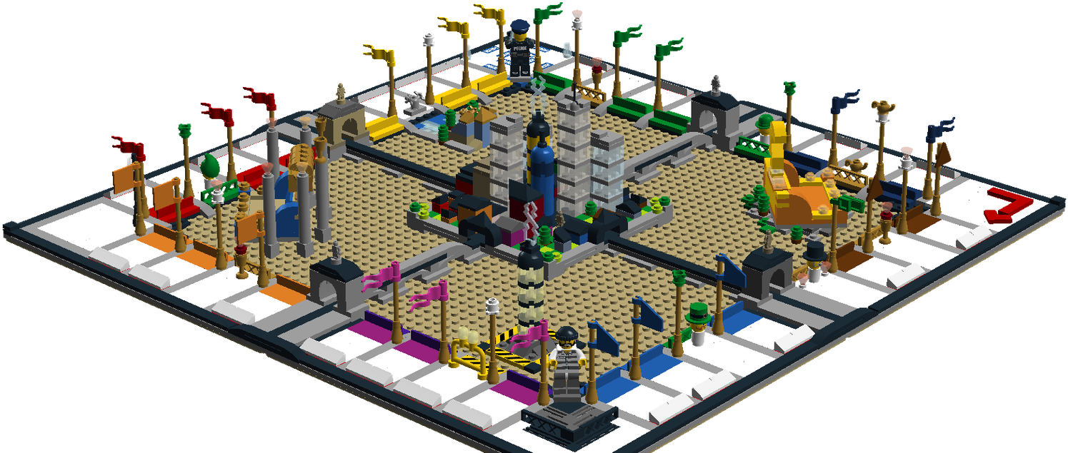 Lego Monopoly - Scale Model (1600x845)