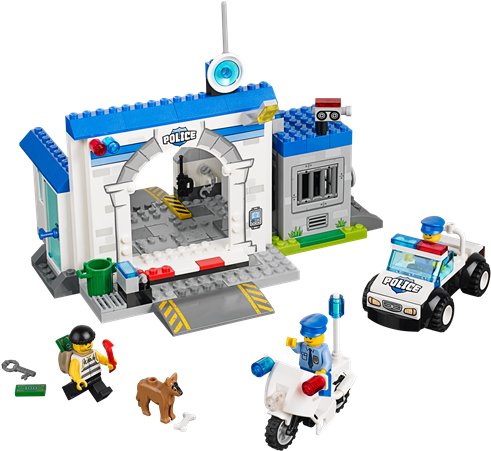 Lego Juniors Politi Den Store Flugt På Legen - Lego 10675 (600x450)