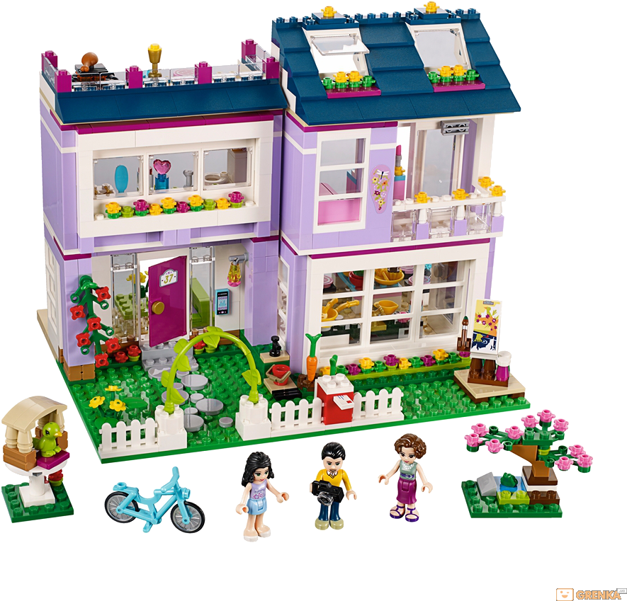 Конструктор Lego Будинок Емми Lego Friends 41095 Купить - Lego 41095 Friends Emma´s House (1000x1000)