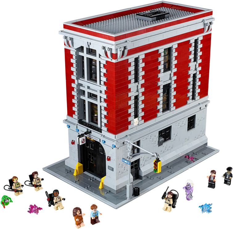 75827 Lego Ghostbusters Hd Image - Lego Ghostbusters Firehouse Hq (1024x768)