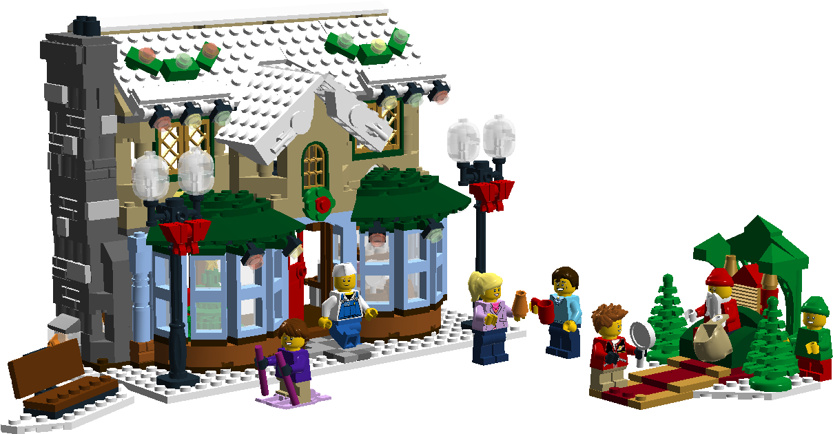 Winter Village Sweet Shoppe - House (1431x719)