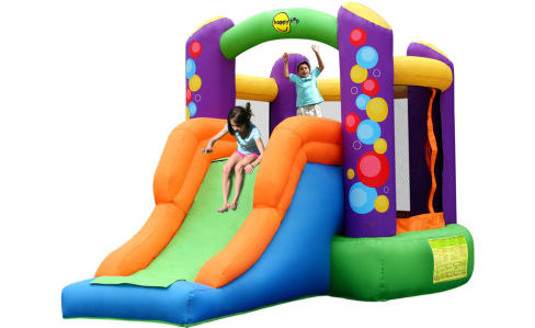 Bouncy Happy Hop Combo Bouncer With Slide (487x487)