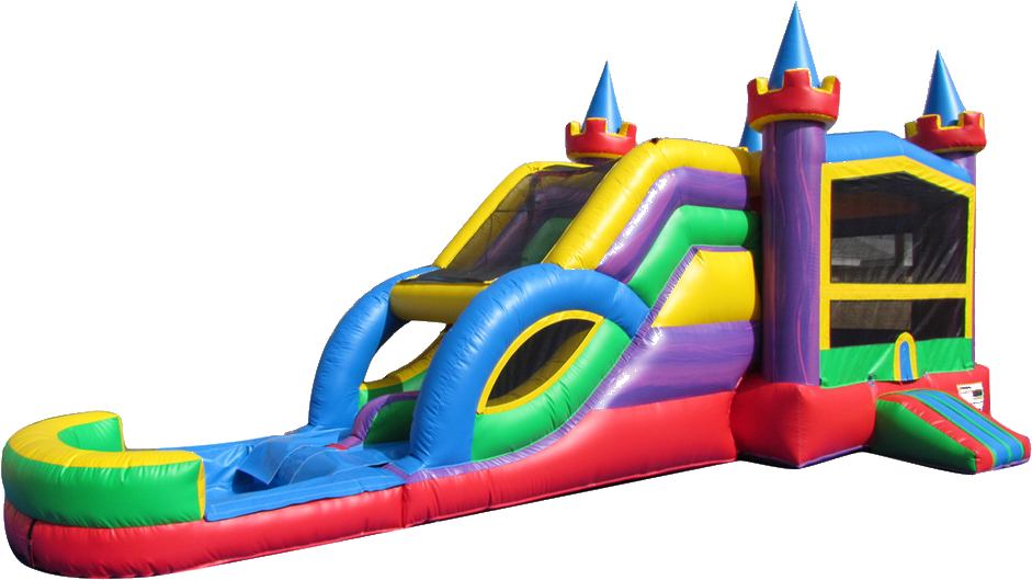 Water Bounce House Als And Television Bqbrerie - Water Slide Transparent Background (1000x657)