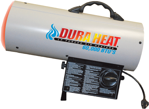 Dura Heat Gas Forced Air Gfa60a Adjustable Output Propane - 60,000 Btu Portable Propane Forced Air Utility Heater (600x452)