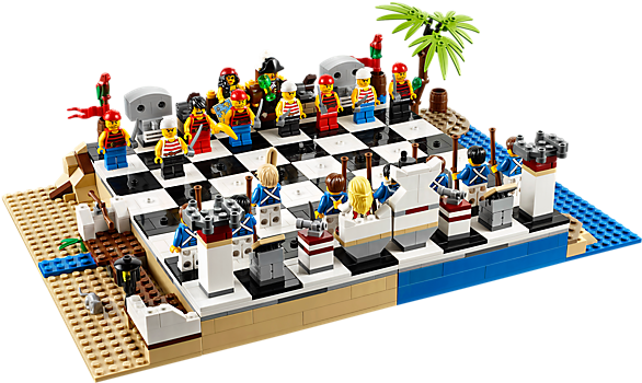 Now € - Lego Pirates Chess Set #40158 (600x450)