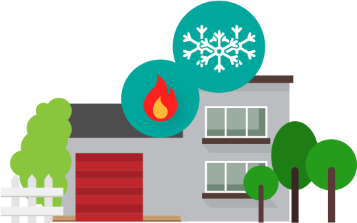 There Are Three Types Of Heat Pumps Used In Residential - Illustration (980x323)