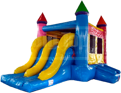 Castle Dual Lane - Inflatable Castle (400x400)