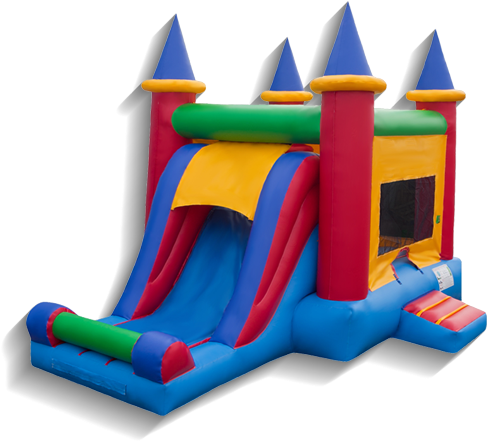 Single-slide Combo - Bounce House Slide Combo To Buy (540x600)