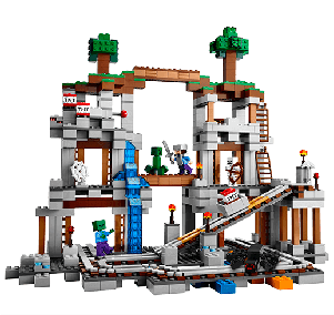 21118 The Mine Lego - Lego Minecraft The Mine (300x400)