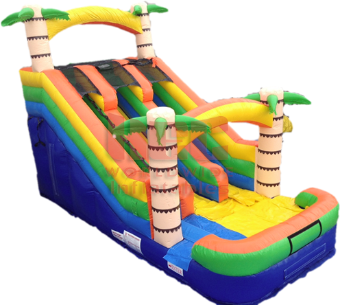 Adventure Island Slide - Inflatable (600x600)