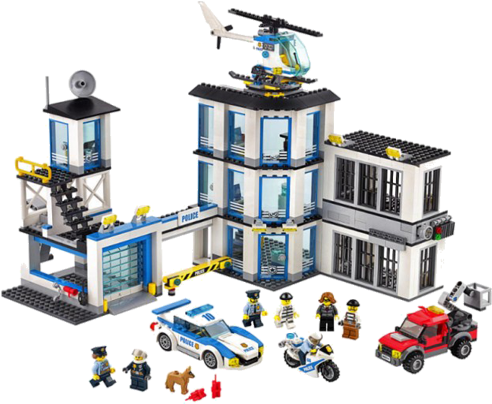 Lego 60141 City Police Station - Lego 60141 - City Police Station (600x450)