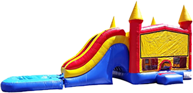 Giant Kingdom Castle Water Slide Combo - Water Slide (640x310)