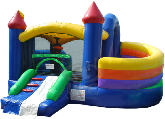 Curley Q Combo - Inflatable (600x600)