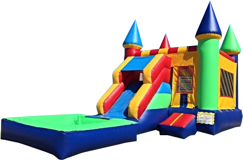 Toddler Mini Combo Water Slide - Water Slide (512x365)