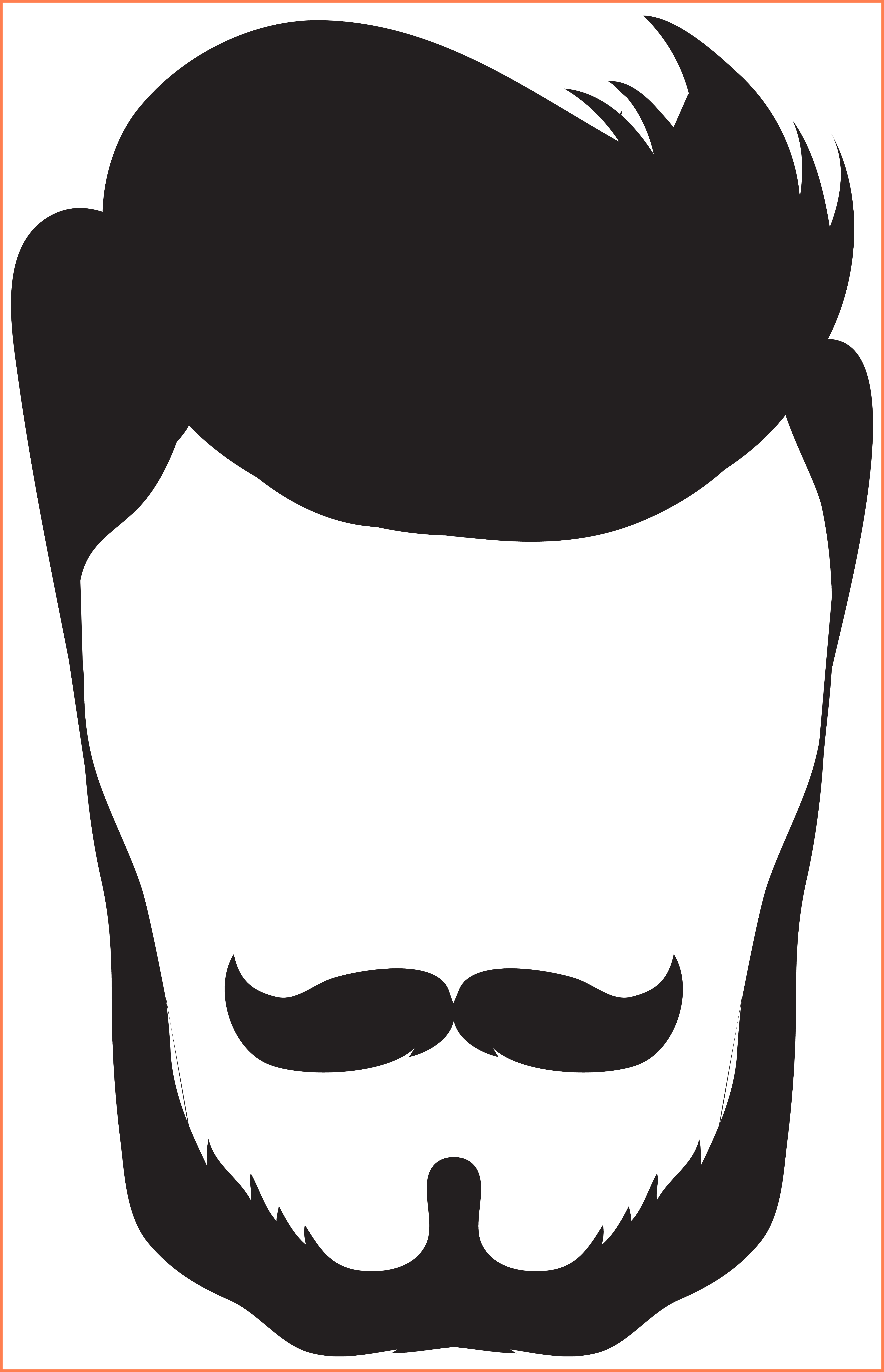 Suit Clipart Man In Suit Clipart Png Appealing Hipster - Beard Clipart (5174x8030)
