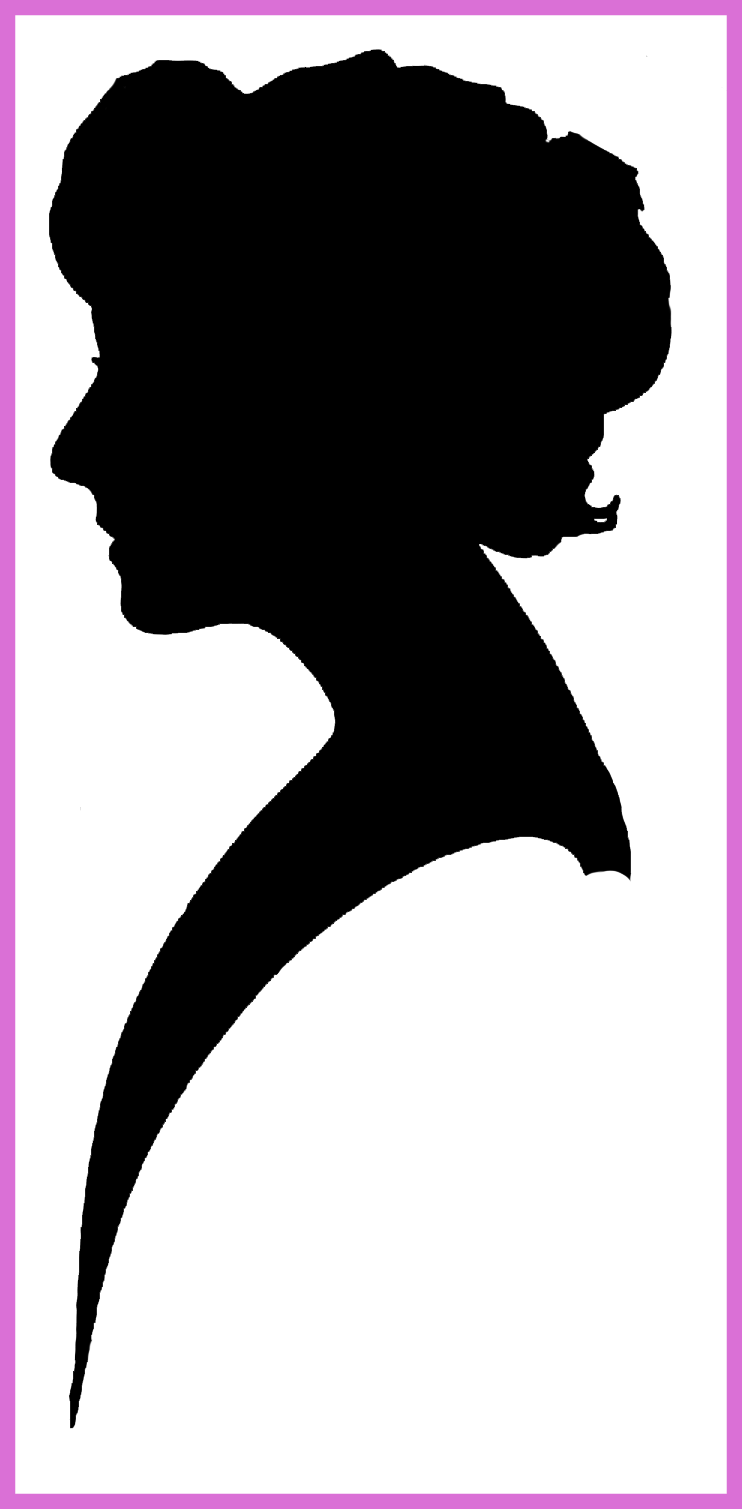 Incredible Old Fashion Silhouette Clip Art Clipart - Woman Clipart Png (742x1509)