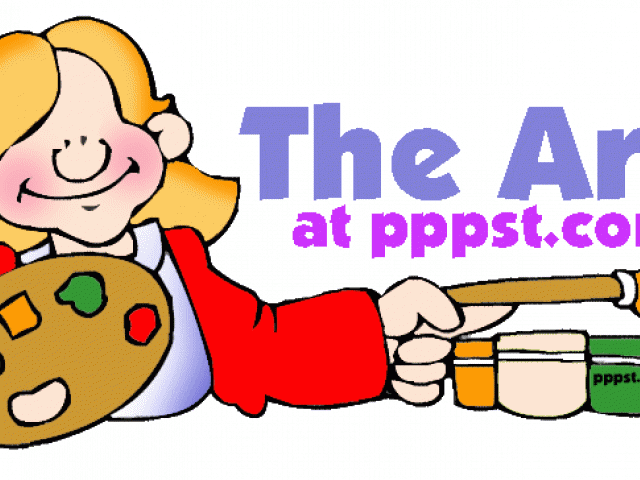 Painting Clipart Teacher - Painting Clipart Teacher (640x480)