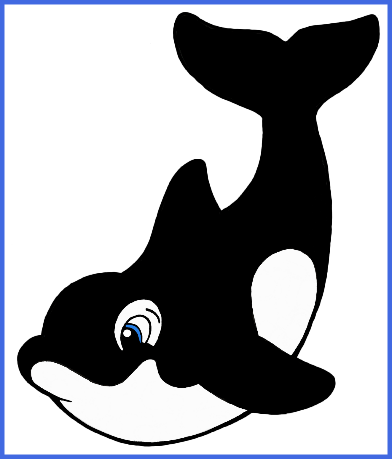 Stunning Hasil Gambar Untuk Spot The Killer Whale Orcas - Killer Whale Cartoon Png (1322x1550)