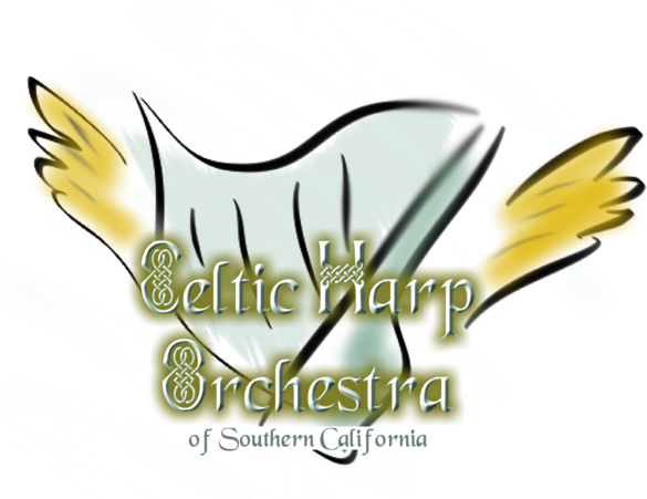 Celtic Harp Orchestra Of So Cal Rehearsal - Graphic Design (600x450)
