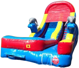 Water Works Water Slide Inflatable - Inflatable (448x336)