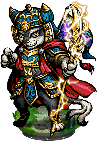 Cat Sith Warlord Ii Figure - Illustration (366x512)