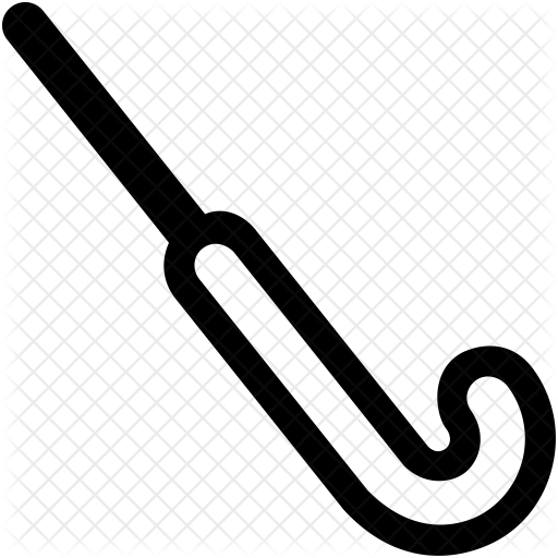 Hockey Stick Icon - Calligraphy (512x512)