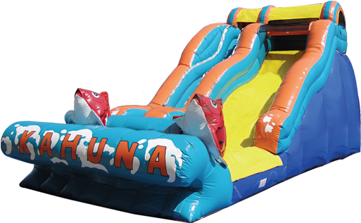 Activities & Entertainment, Backyard Fun, Bounce House, - Lil Kahuna Water Slide (559x366)
