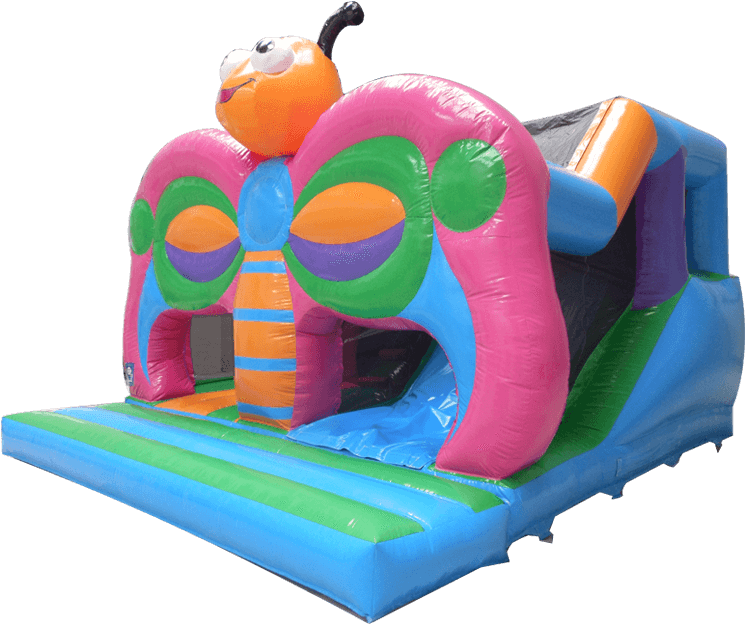 Butterfly Play 'n' Slide - Inflatable (1024x768)