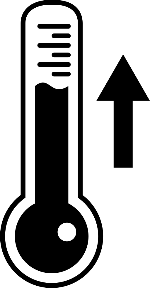 Thermometer Measuring Ascending Temperature Comments - Temperature (512x980)