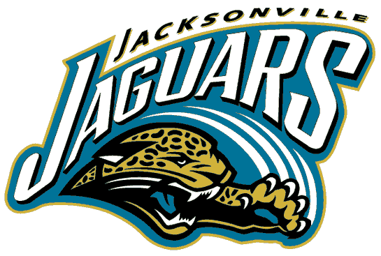 Jacksonville Jaguars 1995-2008 Script Logo - Jacksonville Jaguars Vintage Logo (545x367)