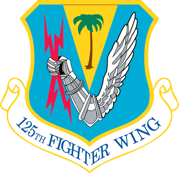 125th Fighter Wing, Jacksonville, Fl - 125th Fighter Wing (851x825)