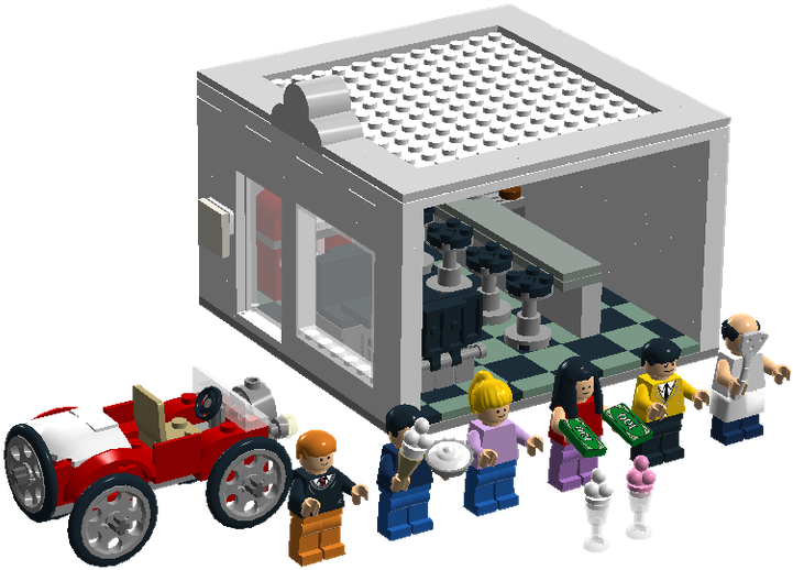 Archie Comics Chocolate Shop - Model Car (1600x852)